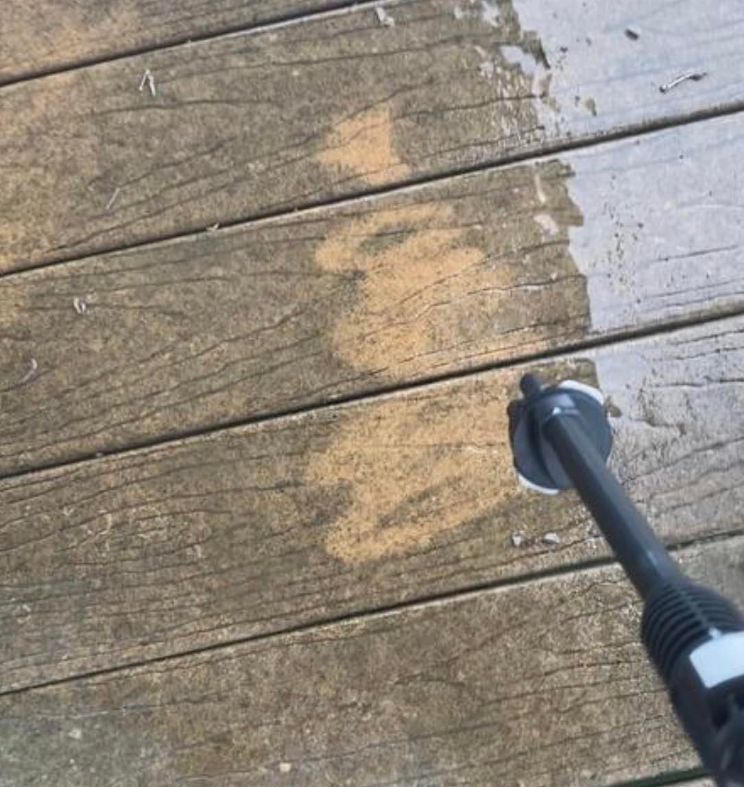 Foam attachment in action