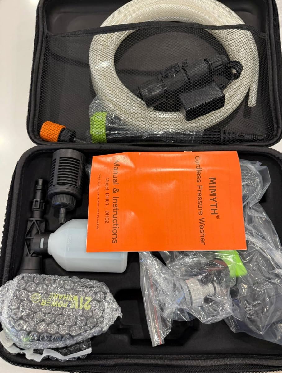 Foam attachment in action