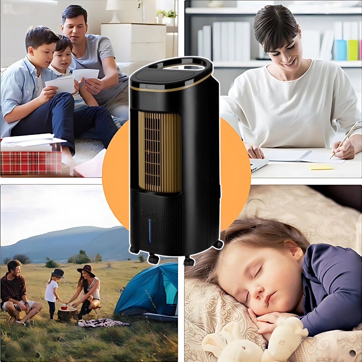 Răcitor portabil 4 în 1