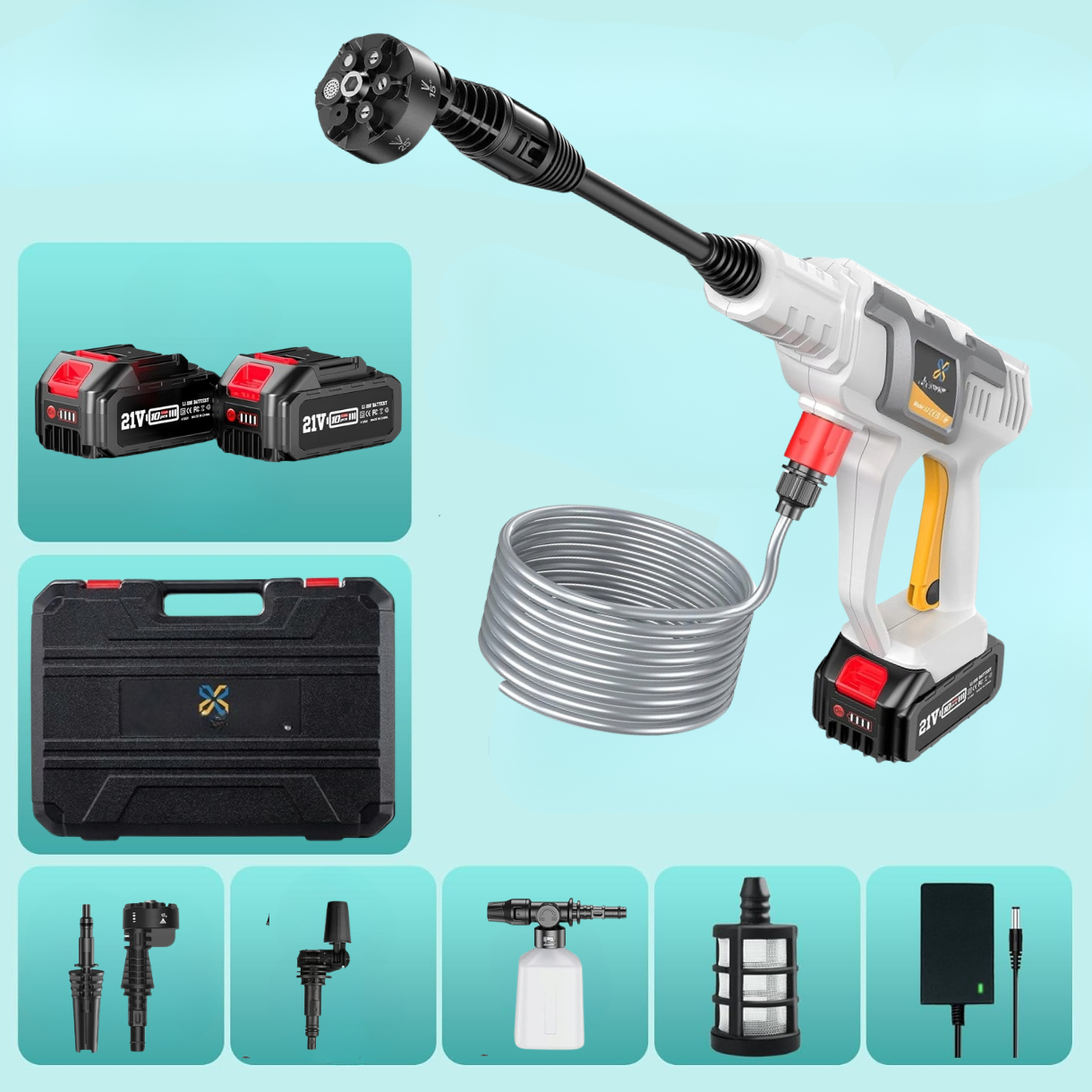 Kit Complet Mașină de Spălat cu Presiune