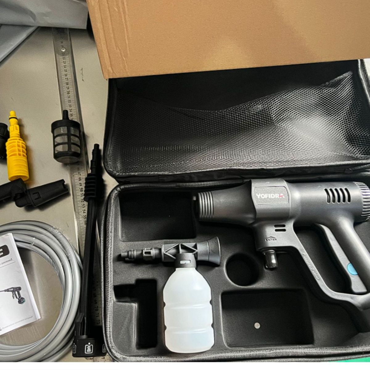 Rezultate curățare cu AquaForce Pro AF-1500