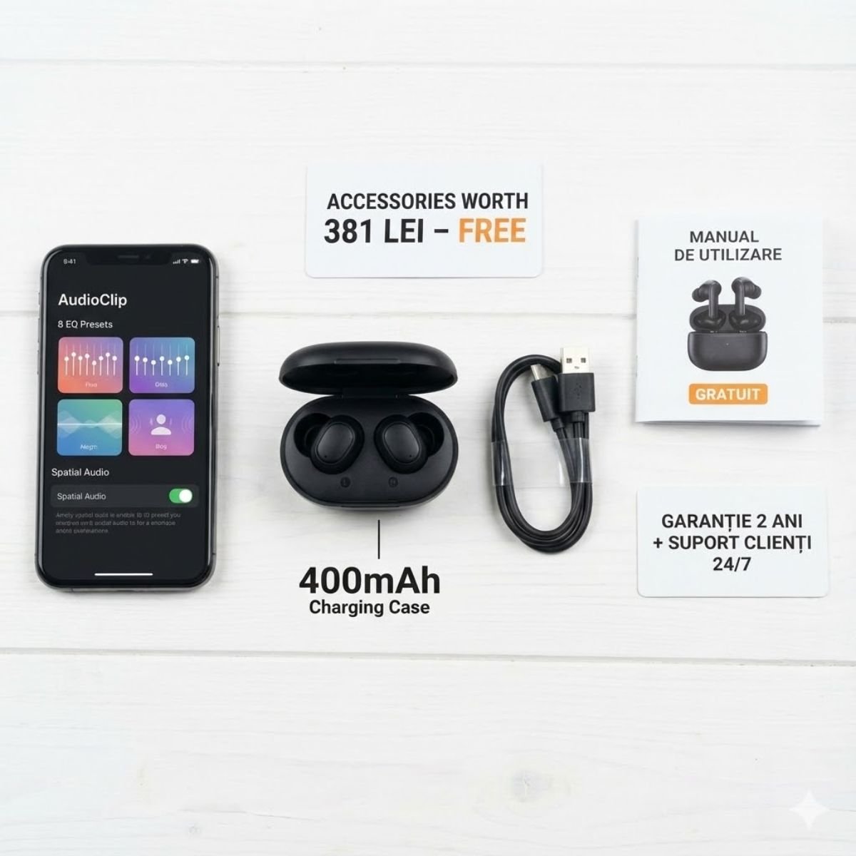 AudioClip Pro X1 Kit Complet